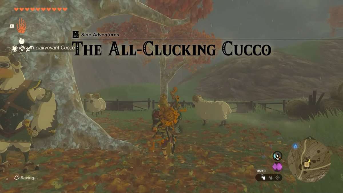 Zelda: Tears Of The Kingdom The All-Clucking Cucco Soluzione