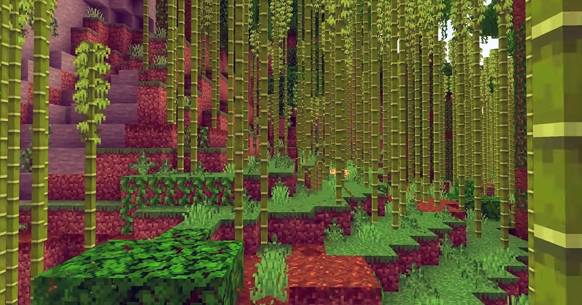 Aggiornamento Minecraft 1.20: come realizzare la ricetta dei blocchi di bambù