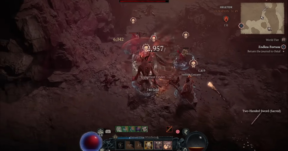 Programma del timer Helltide di Diablo 4: quando iniziano e si ripristinano gli eventi Helltide?