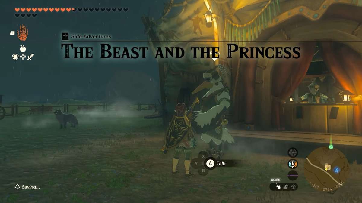 Zelda: Tears Of The Kingdom La Bestia E La Principessa Soluzione