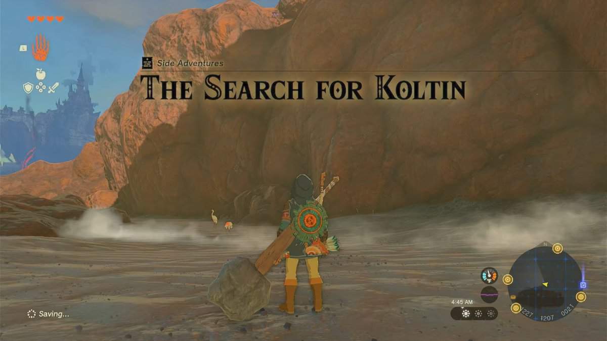 Zelda: Tears Of The Kingdom La ricerca di Kotlin Soluzione