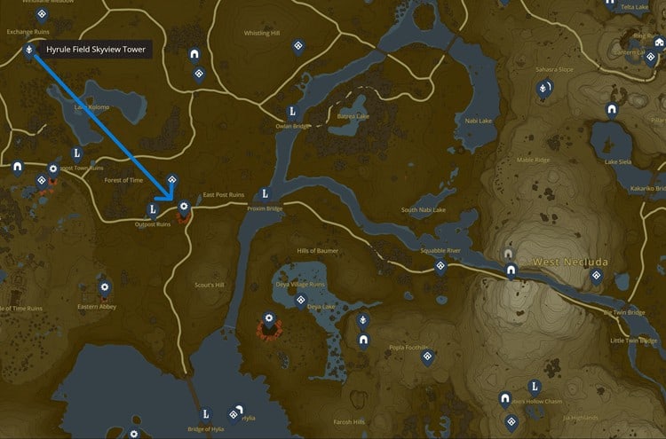 zelda totk foresta del baratro del tempo