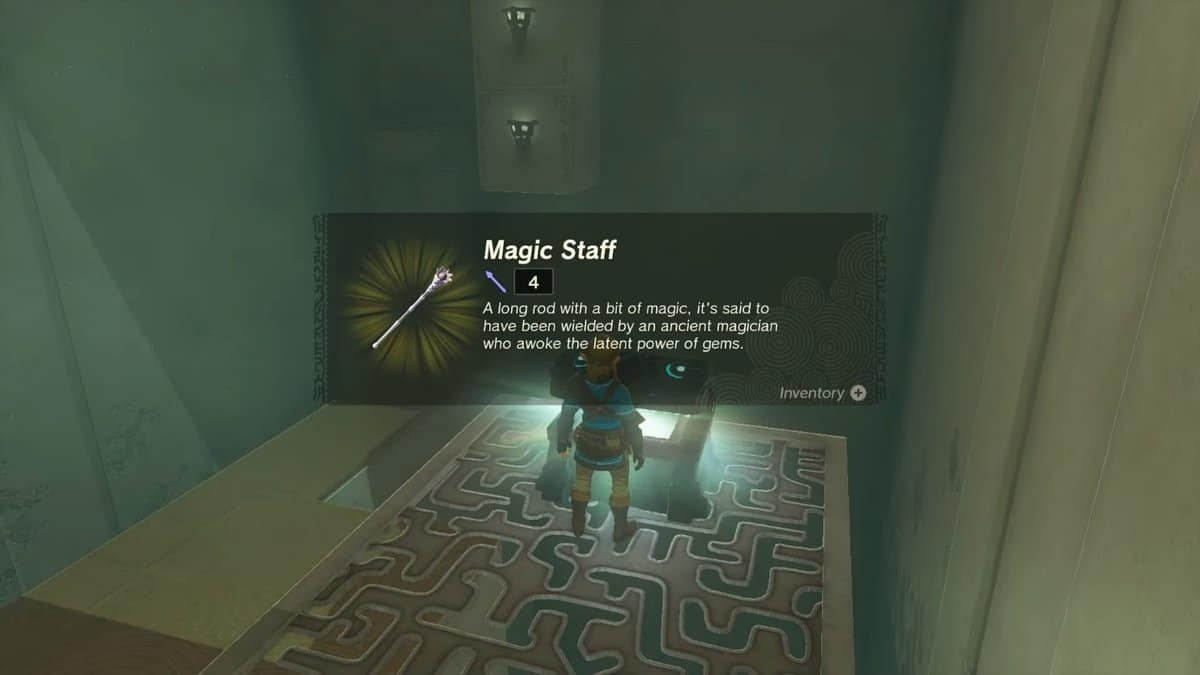 Zelda: Tears Of The Kingdom Posizioni dello staff magico