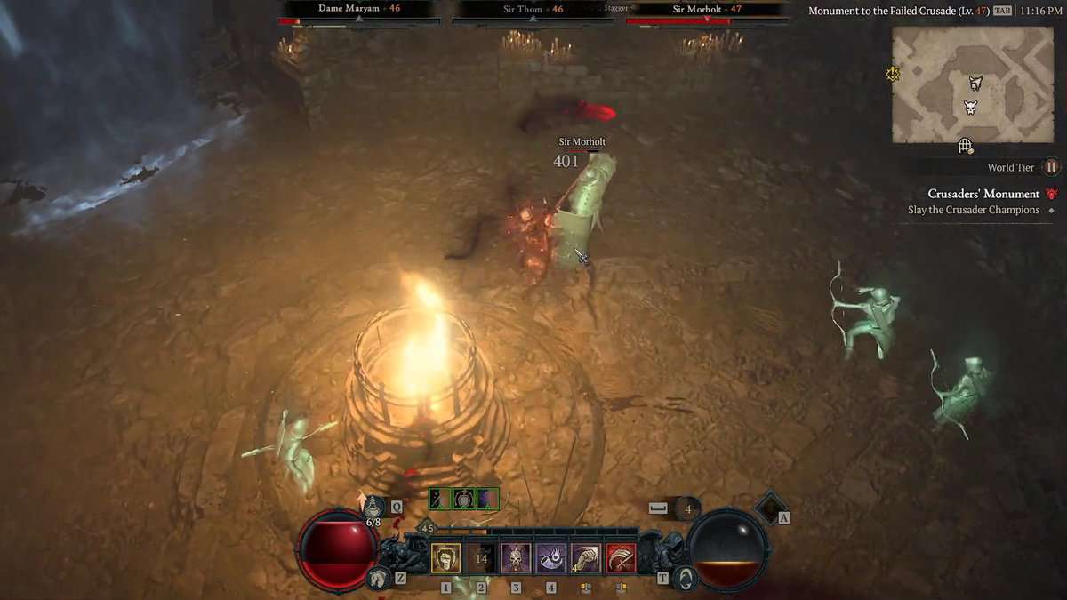 How To Defeat Crusader Champions In Diablo 4