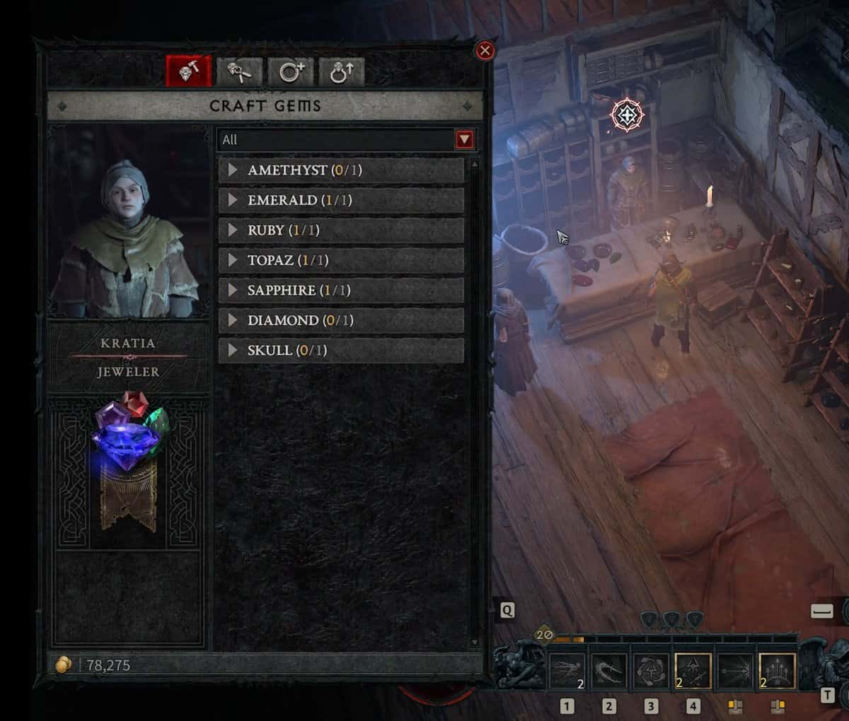 Come creare gemme in Diablo 4
