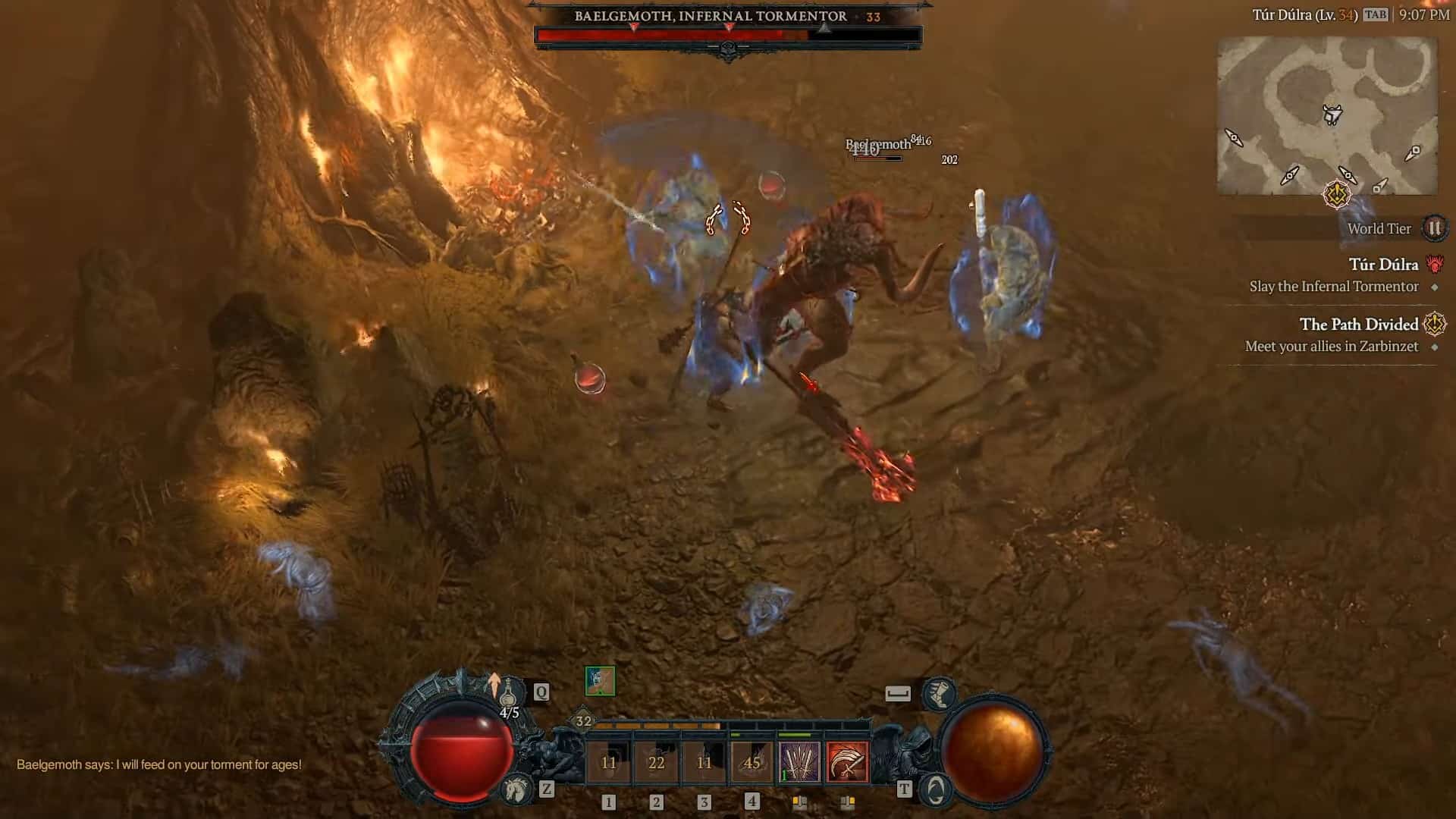 Come sconfiggere Baelgemoth in Diablo 4