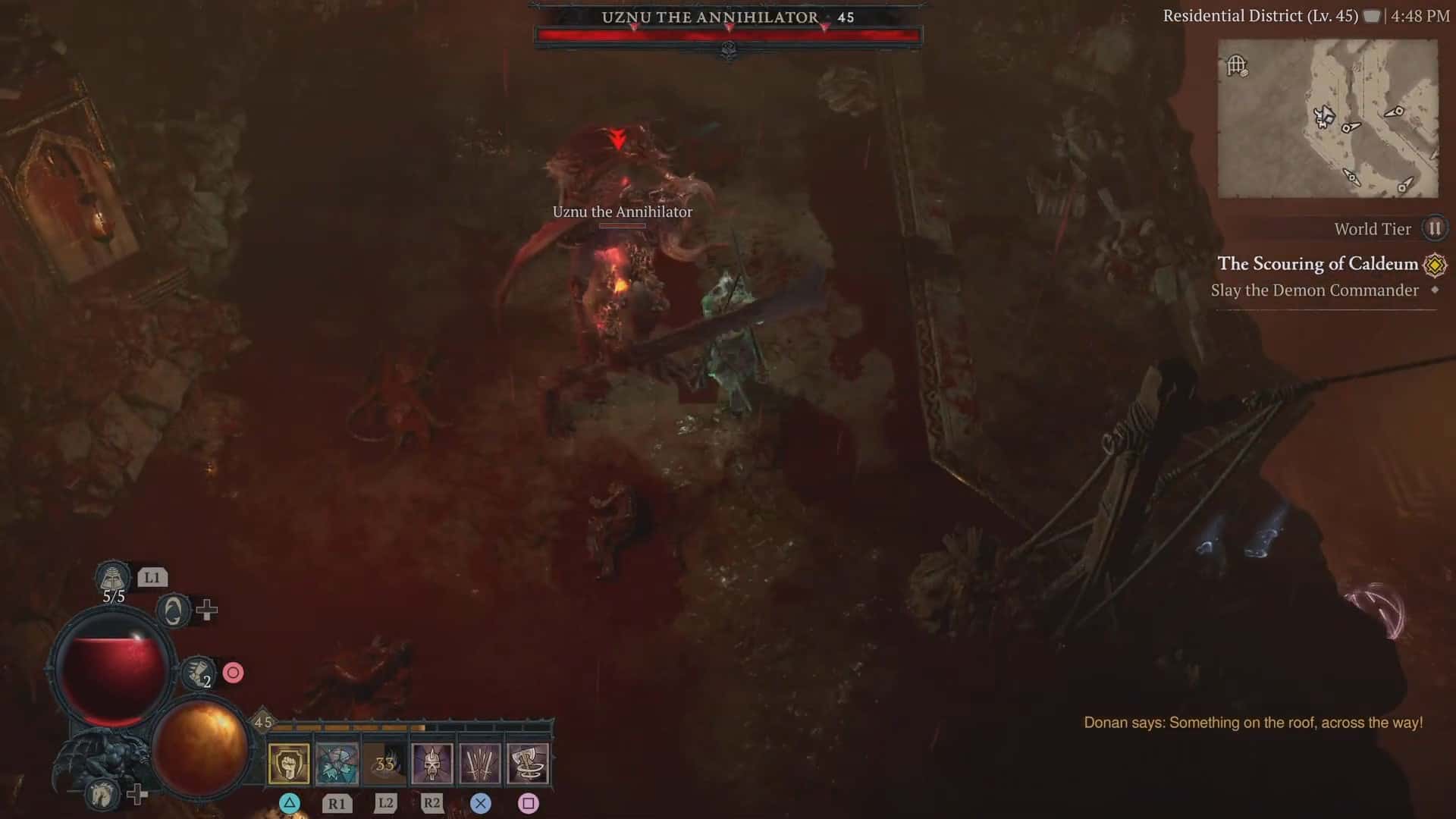 Diablo 4 Uznu, la guida del boss annientatore
