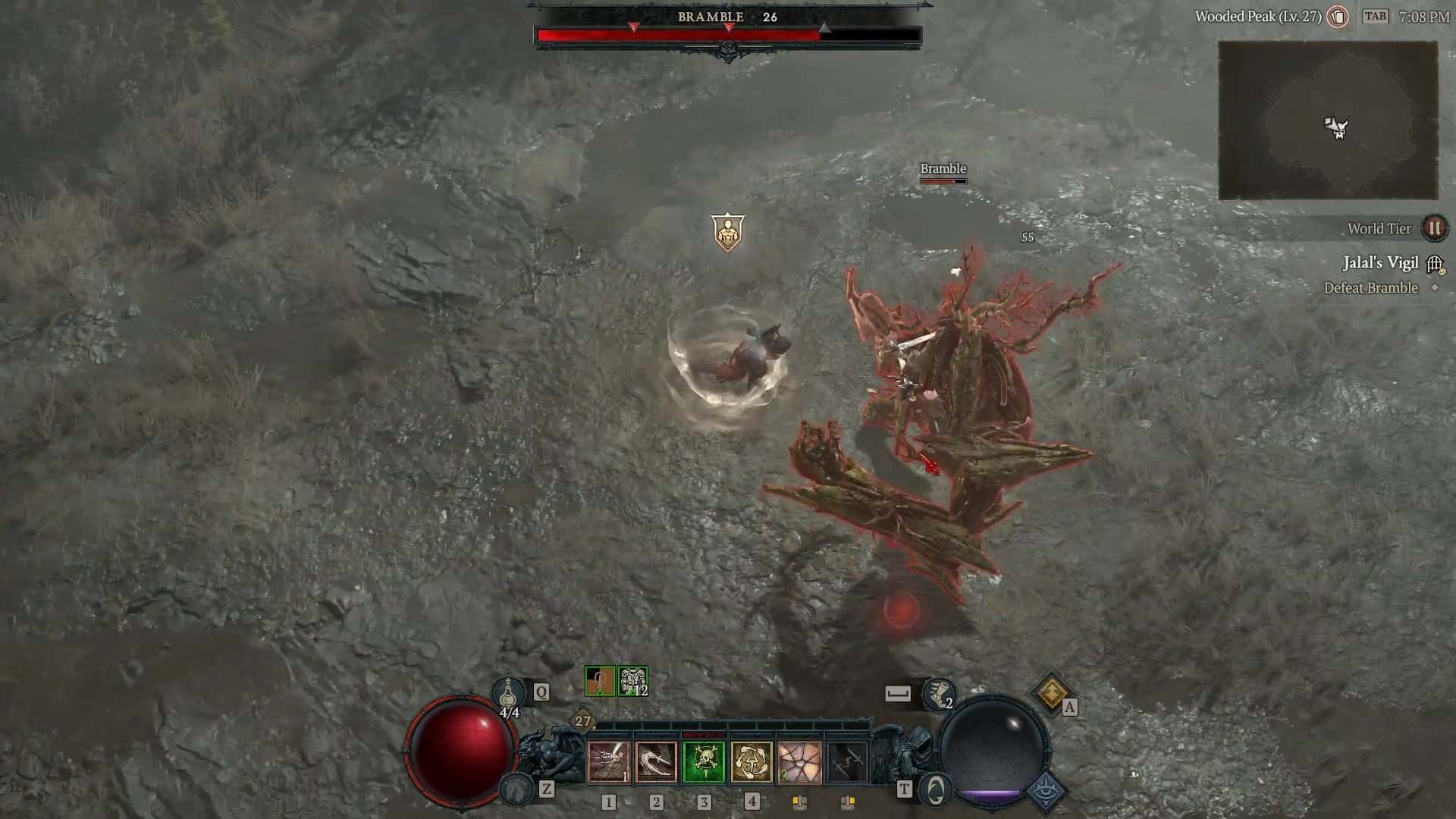 Guida al boss di Diablo 4 Bramble