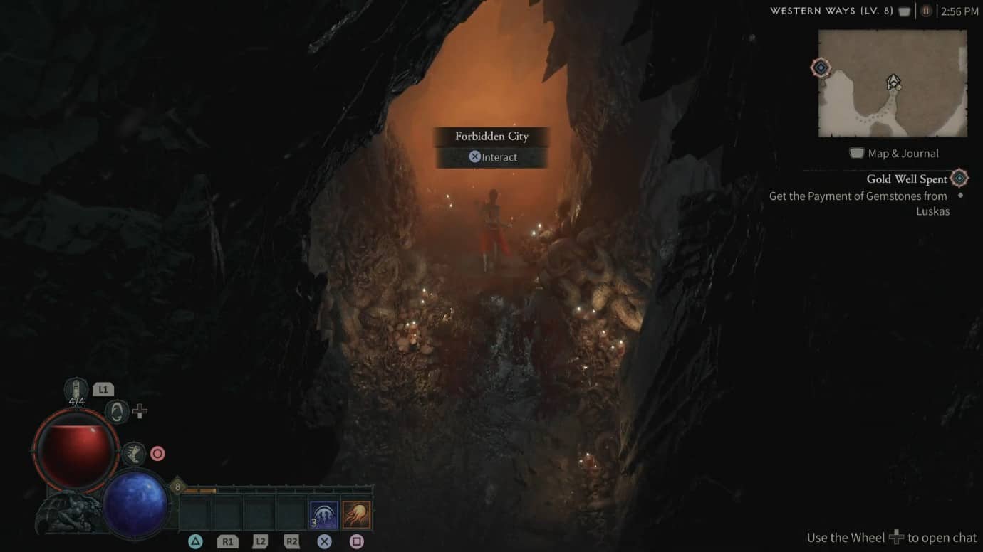 Guida ai sotterranei della Città Proibita di Diablo 4