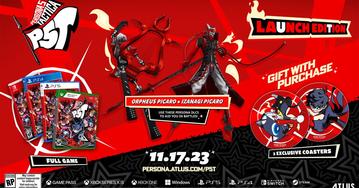 Come preordinare Persona 5 Tactica e qual è il bonus?