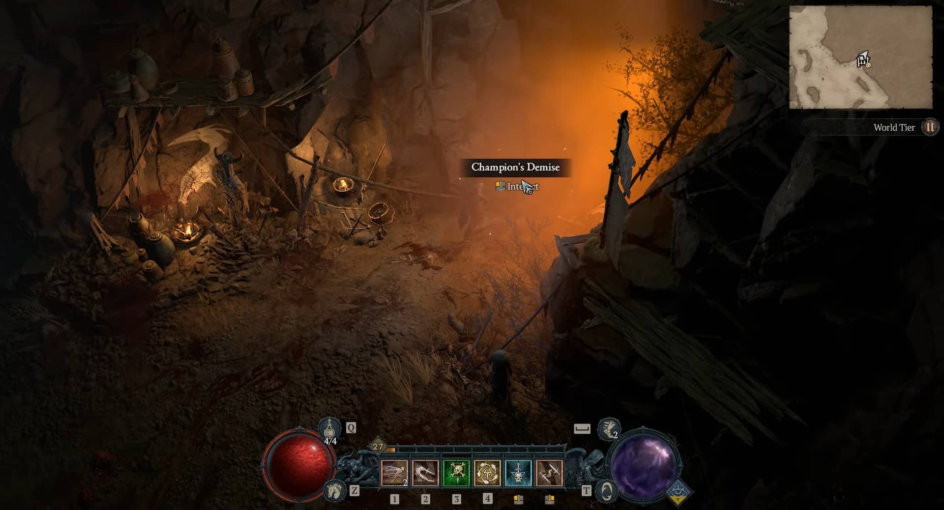 Guida al Dungeon Demise di Diablo 4 Champion