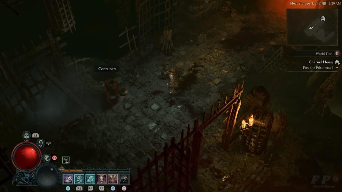 Guida al dungeon di Diablo 4 Charnel House