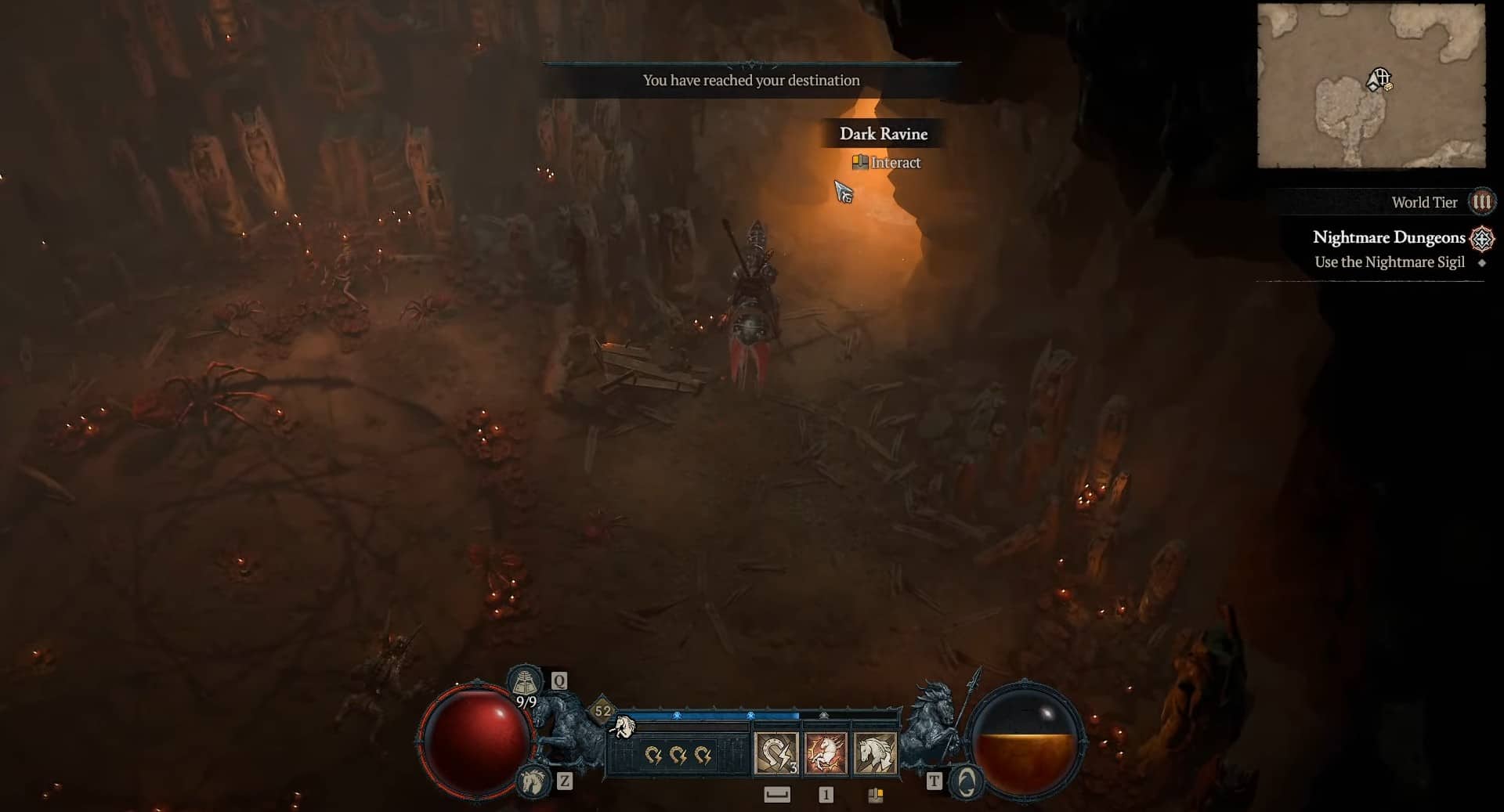 Dark Ravine dungeon in Diablo 4