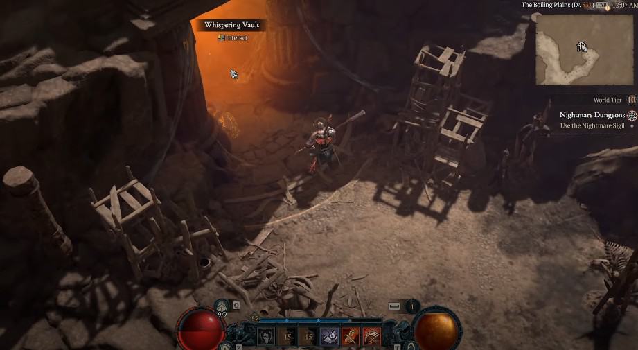 Guida al dungeon di Diablo 4 Whispering Vault