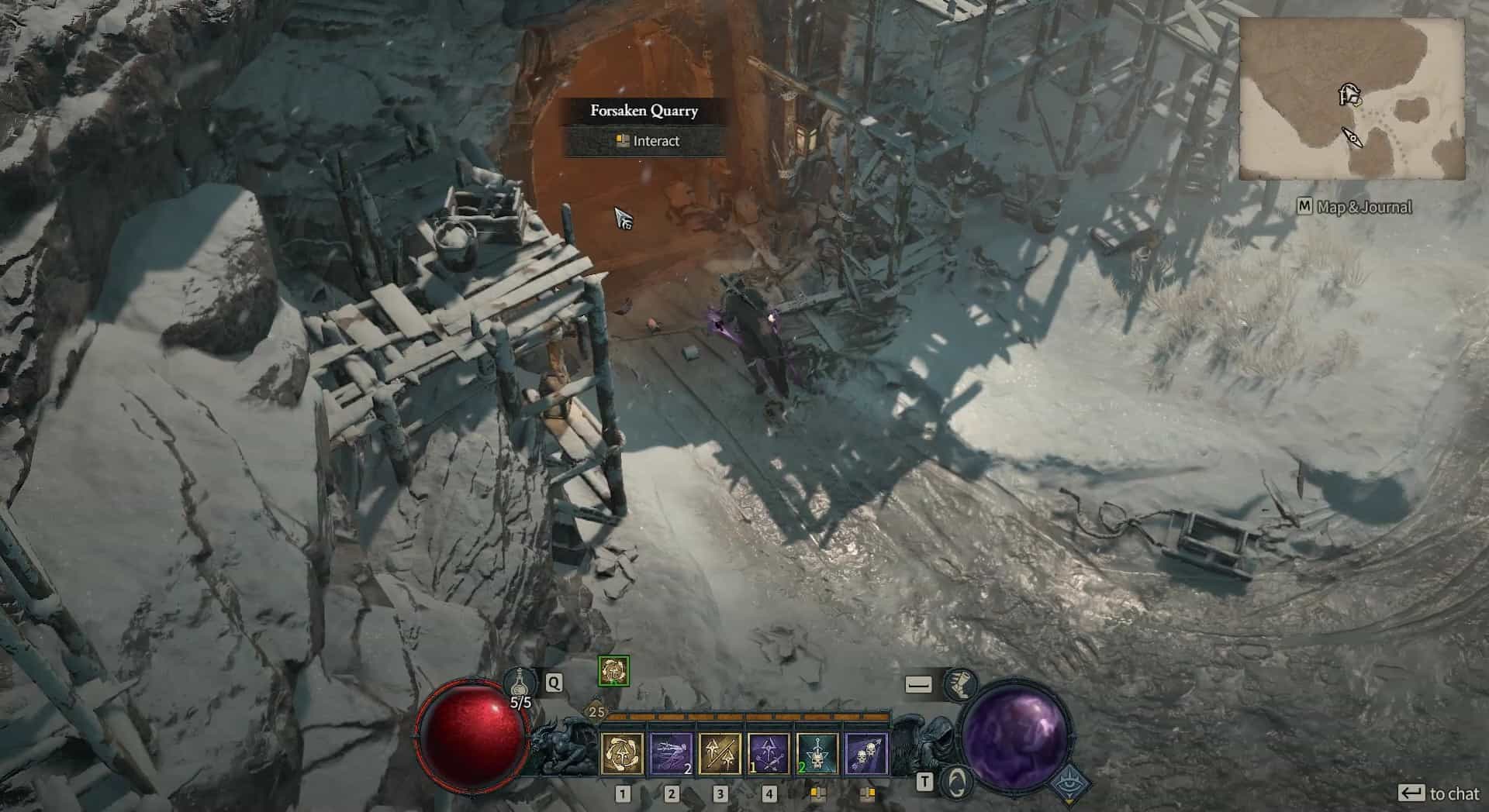 Forsaken Quarry Dungeon in Diablo 4