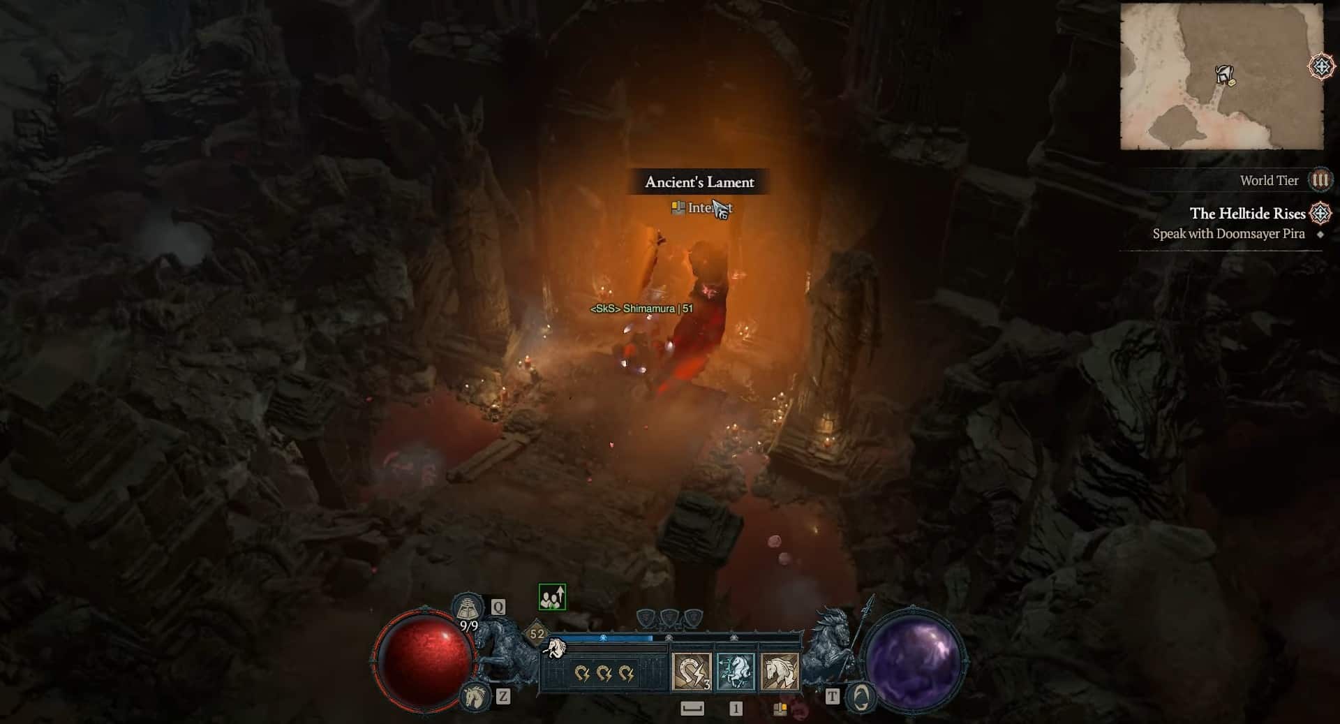 Guida al dungeon di Diablo 4 Ancient's Lament