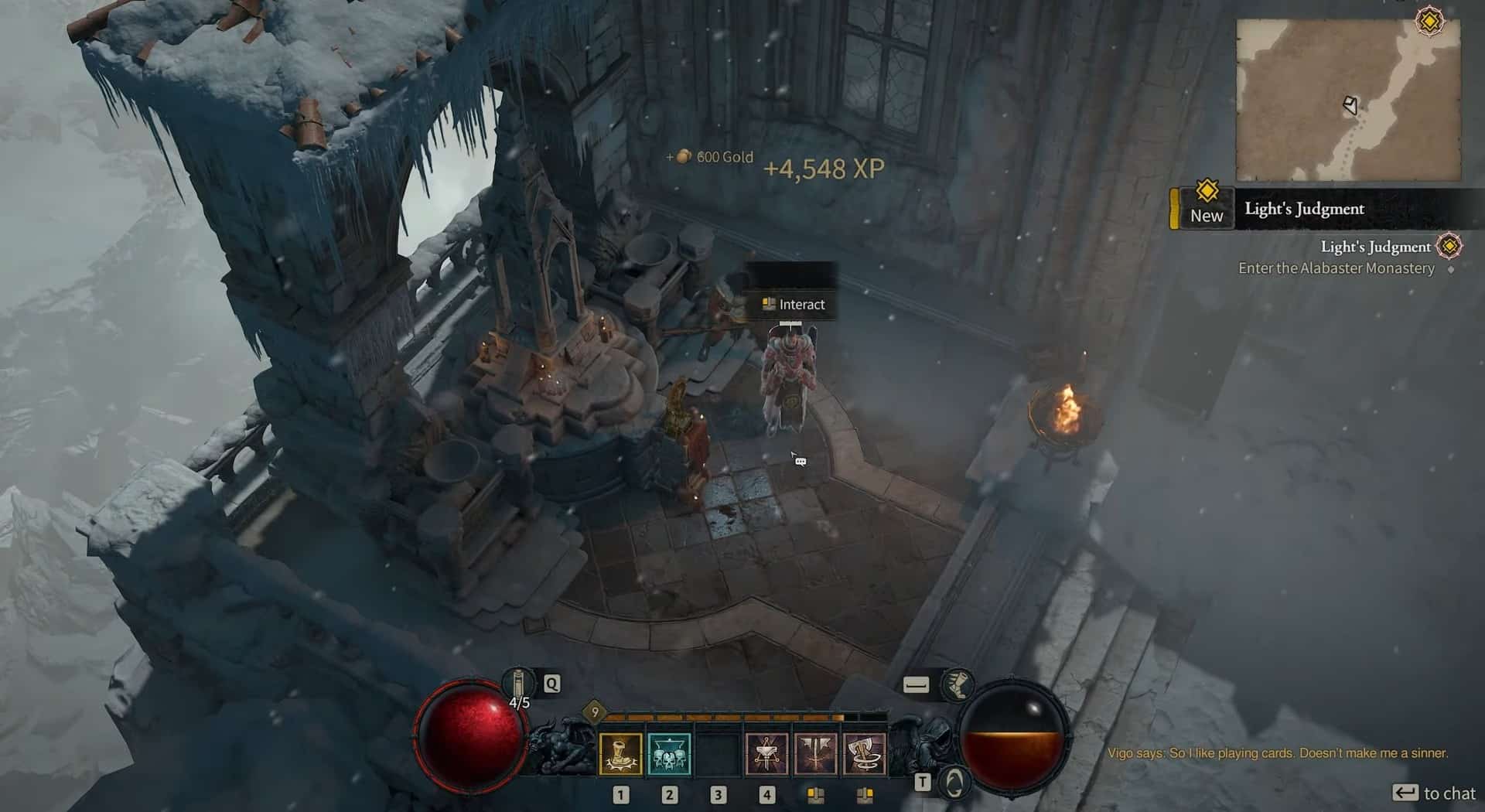 Injured Status in Diablo 4