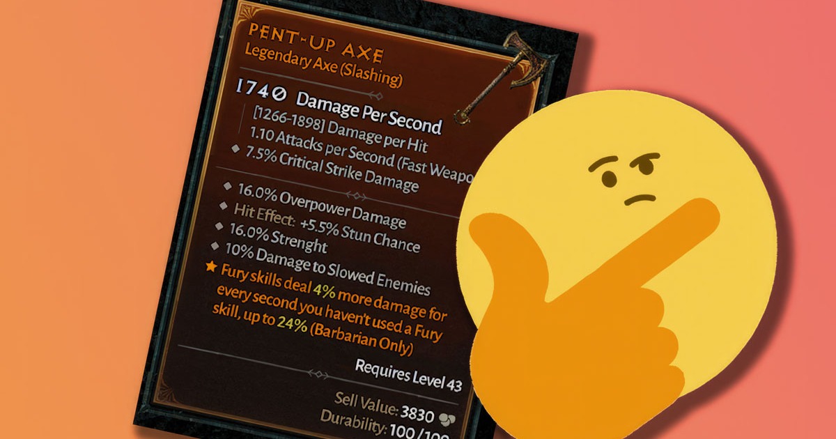 Diablo 4: dovrei tenere l'equipaggiamento leggendario o venderlo o recuperarlo?