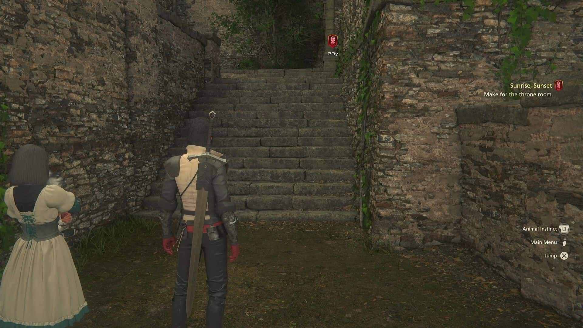 Final Fantasy 16 Alba, tramonto