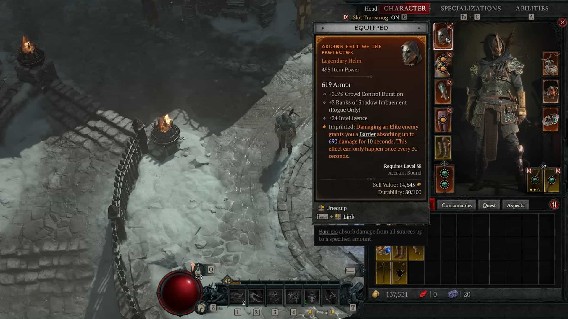 Rogue Leveling in Diablo 4