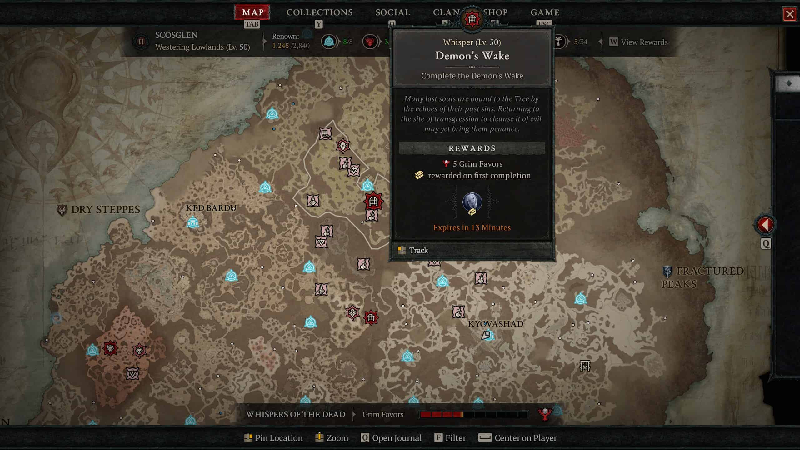 Guida all'albero dei sussurri di Diablo 4