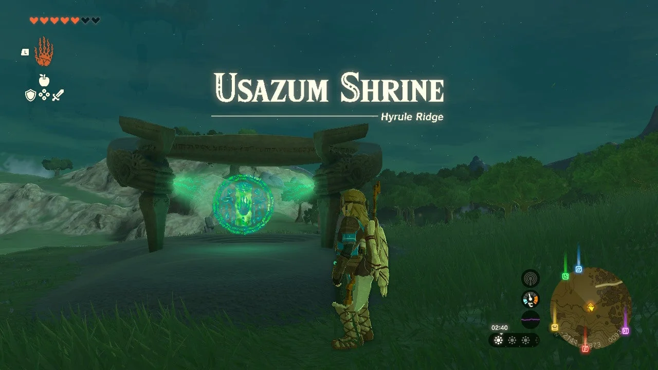 Soluzione di Zelda: Tears Of The Kingdom Usazum Shrine