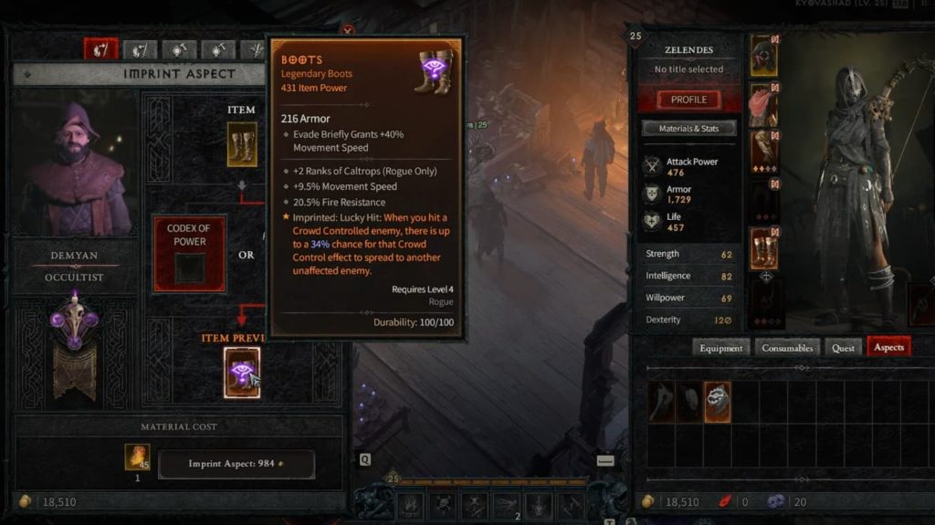 Spiegazione dei breakpoint a livello di oggetto di Diablo 4