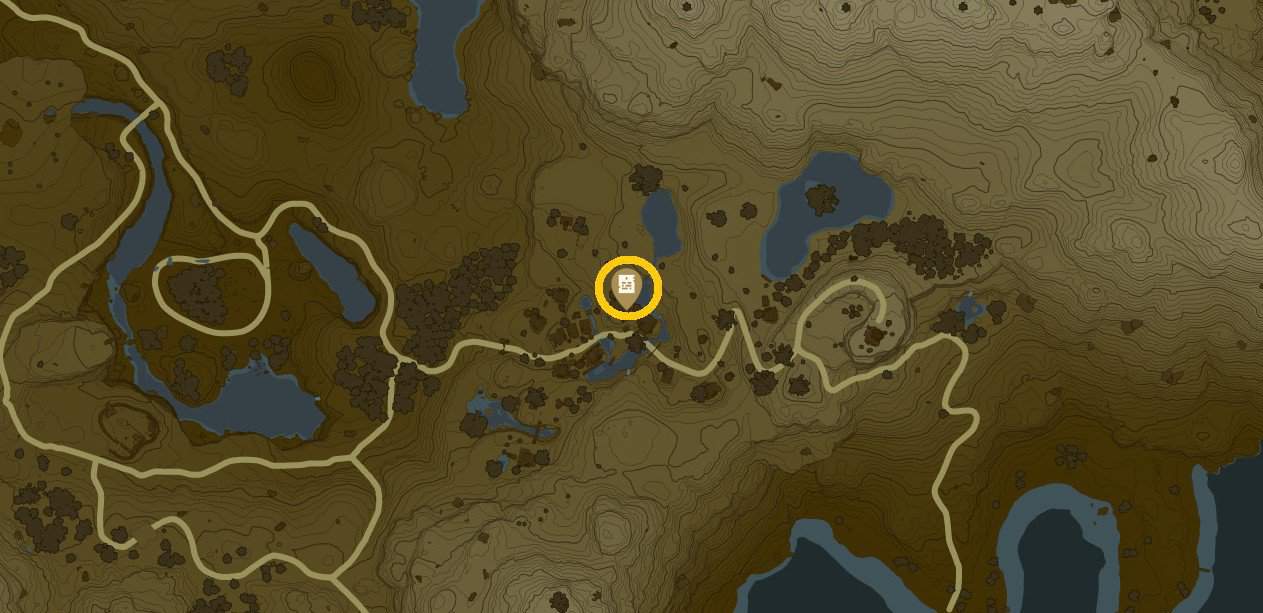 Luogo della missione segreta di Reede in Lacrime del Regno