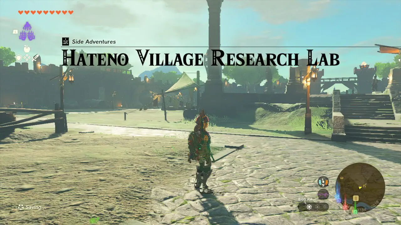 Zelda: Tears Of The Kingdom Hateno Village Research Lab Soluzione