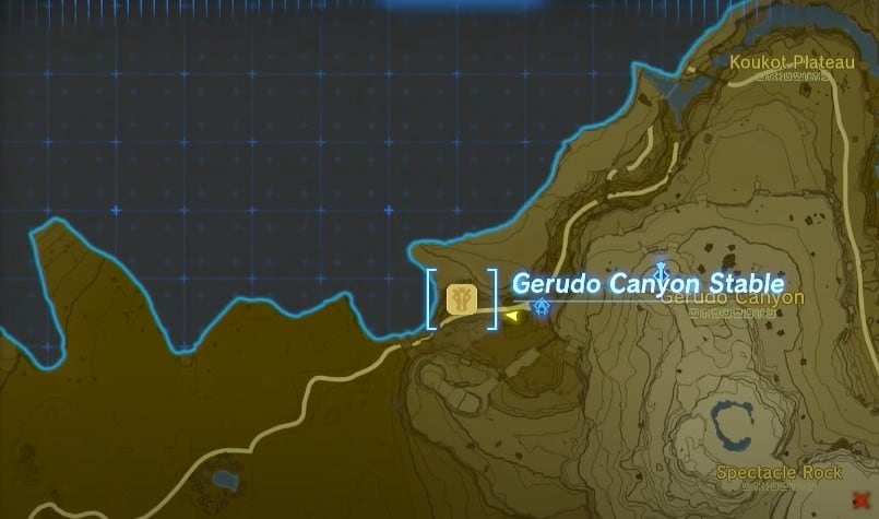 Posizione della missione Pozzo bloccato in Lacrime del regno