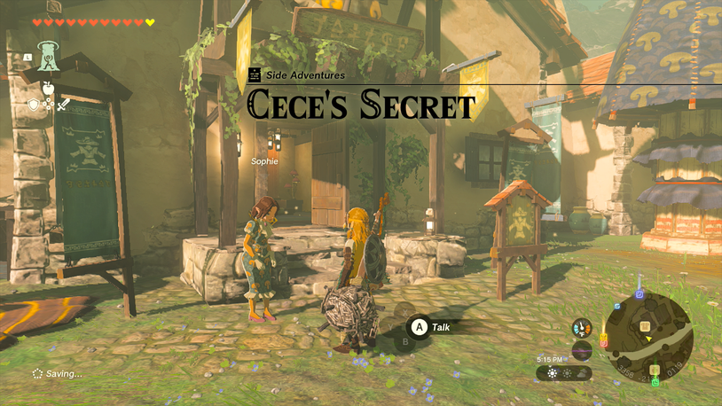 Zelda: Tears Of The Kingdom, la soluzione segreta di Cece