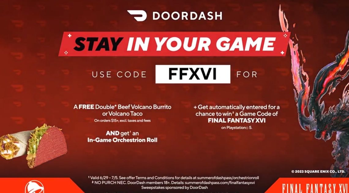 Final Fantasy 16 Taco Bell DoorDash Code: come ottenere gratuitamente il DLC Orchestrion Roll