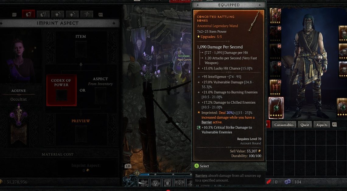 L'aspetto presuntuoso di Diablo 4 non funziona: come risolvere l'effetto rotto e con bug
