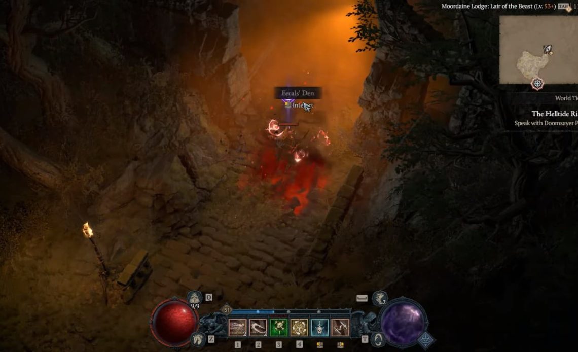 Feral’s Den Dungeon in Diablo 4
