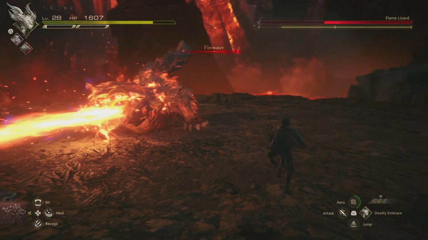 come sconfiggere Flame Lizard in FF16