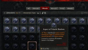 Come ottenere l'aspetto delle ombre volatili in Diablo 4