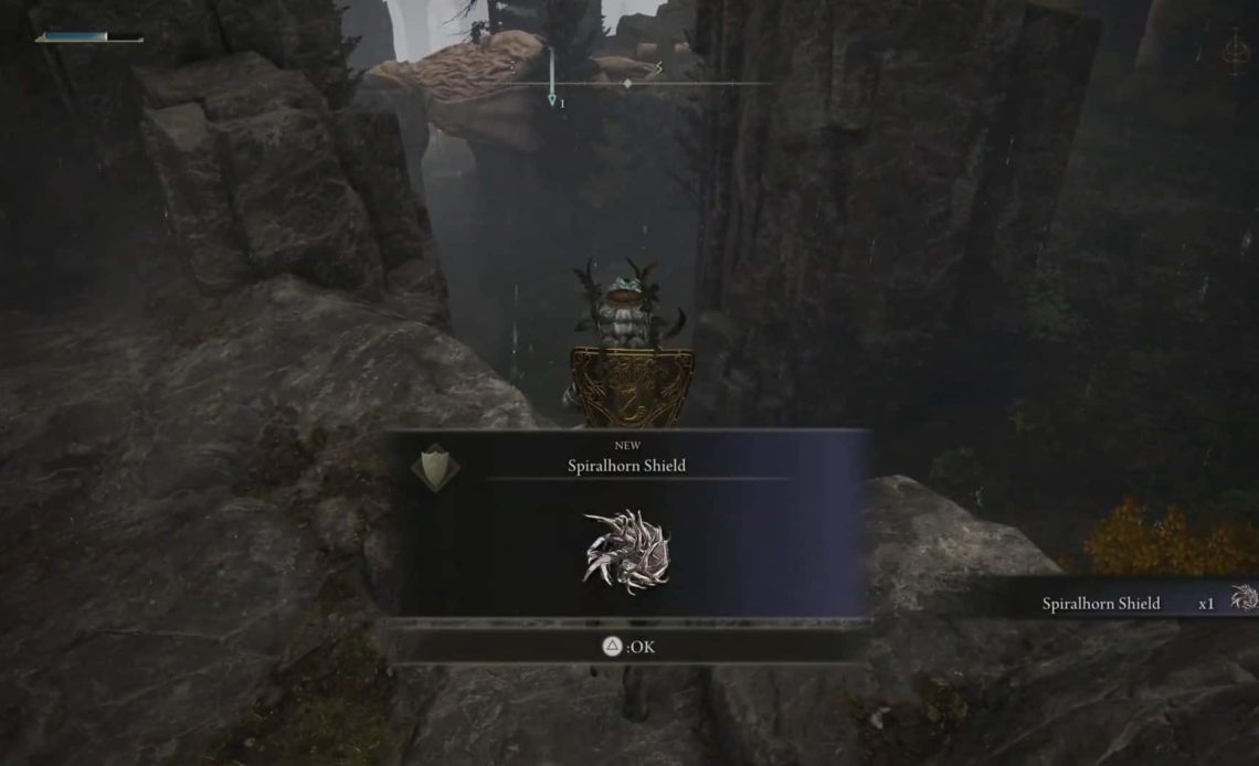 Spiralhorn Shield in Elden Ring