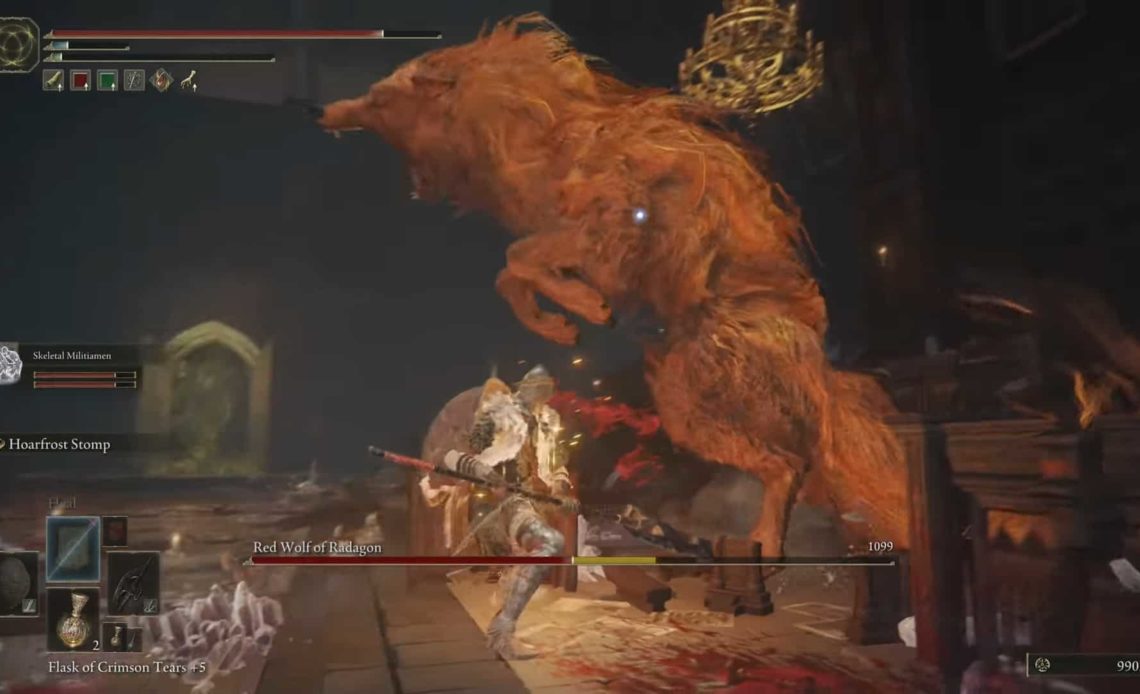 Red Wolf of Radagon in Elden Ring