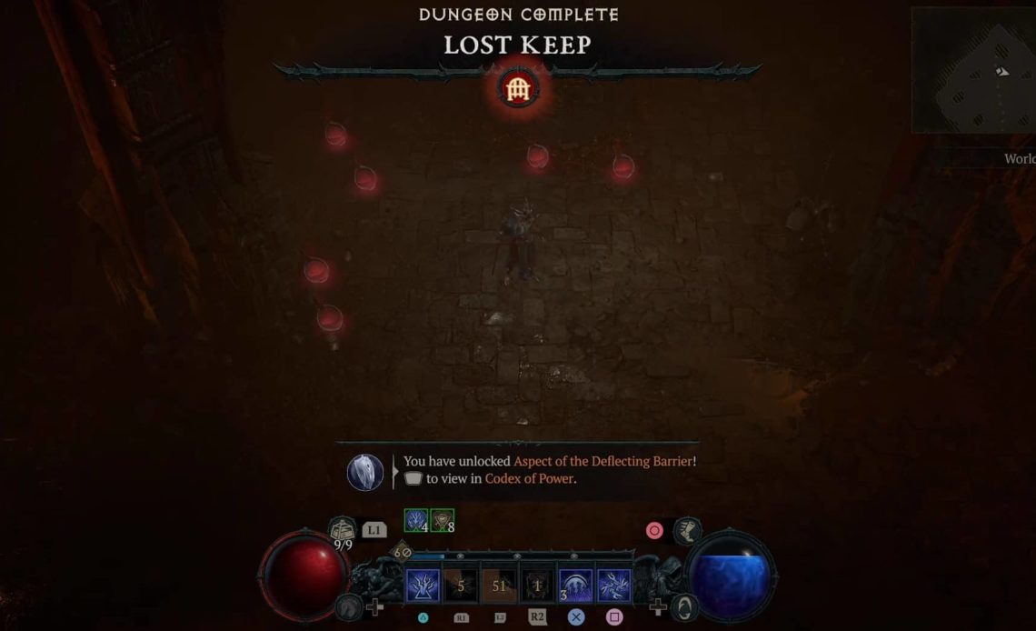 Aspect of the Deflecting Barrier in Diablo 4