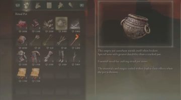 Come ottenere vasi rituali in Elden Ring