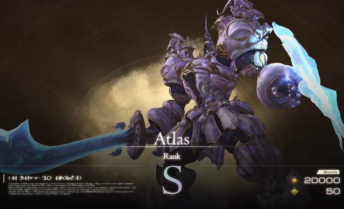 The Breaker of Worlds, Atlas in Final Fantasy 16