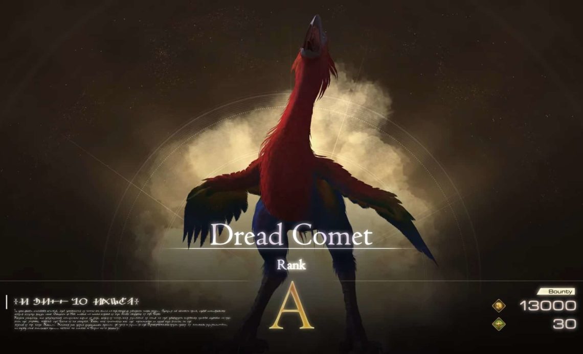 Dread Comet in Final Fantasy 16