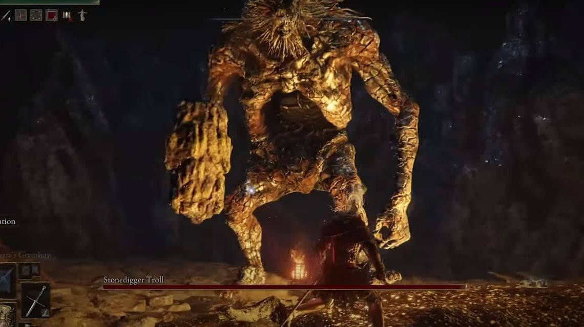 stonedigger troll elden ring