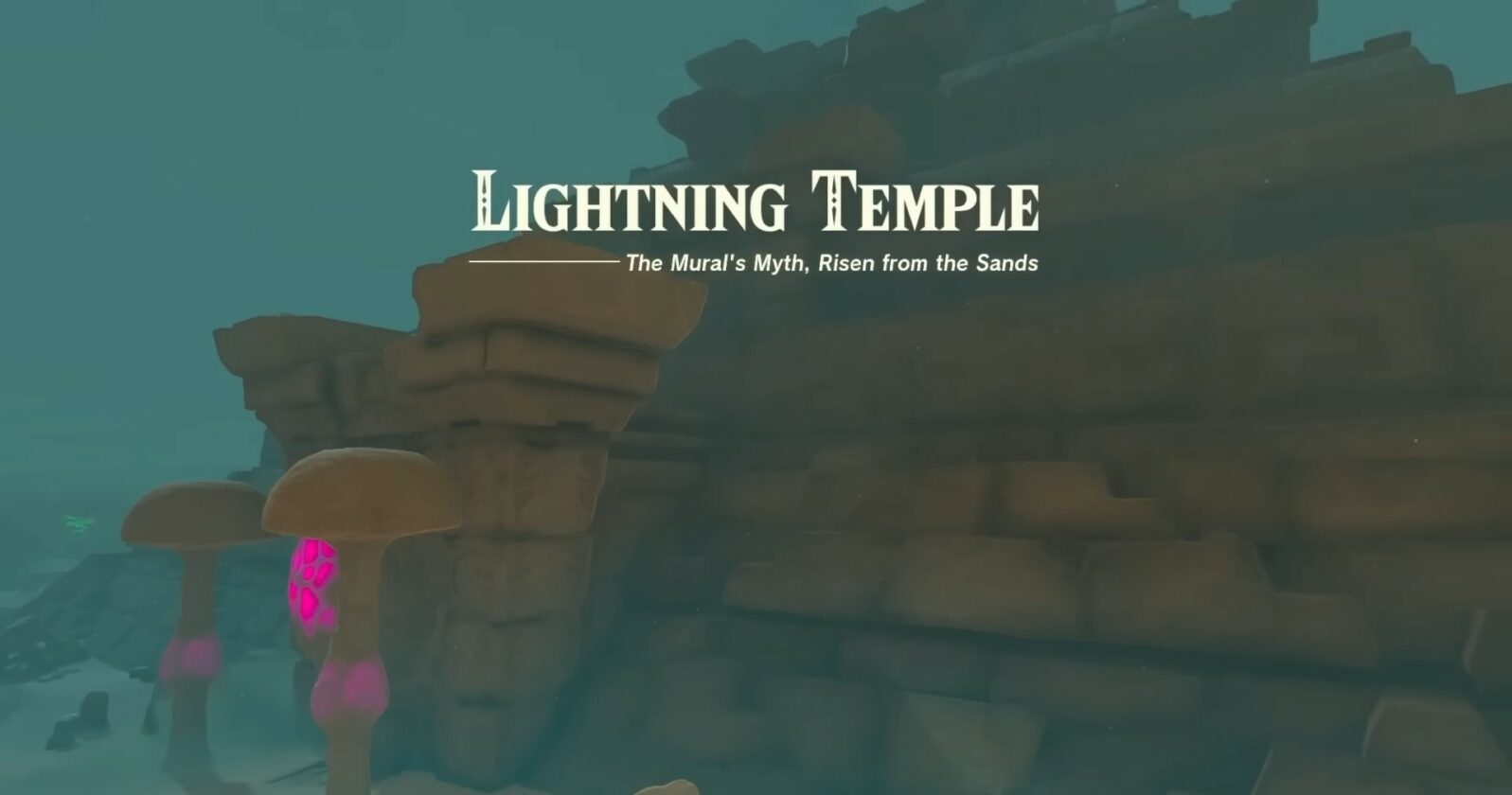 Tempio del fulmine in Zelda TotK