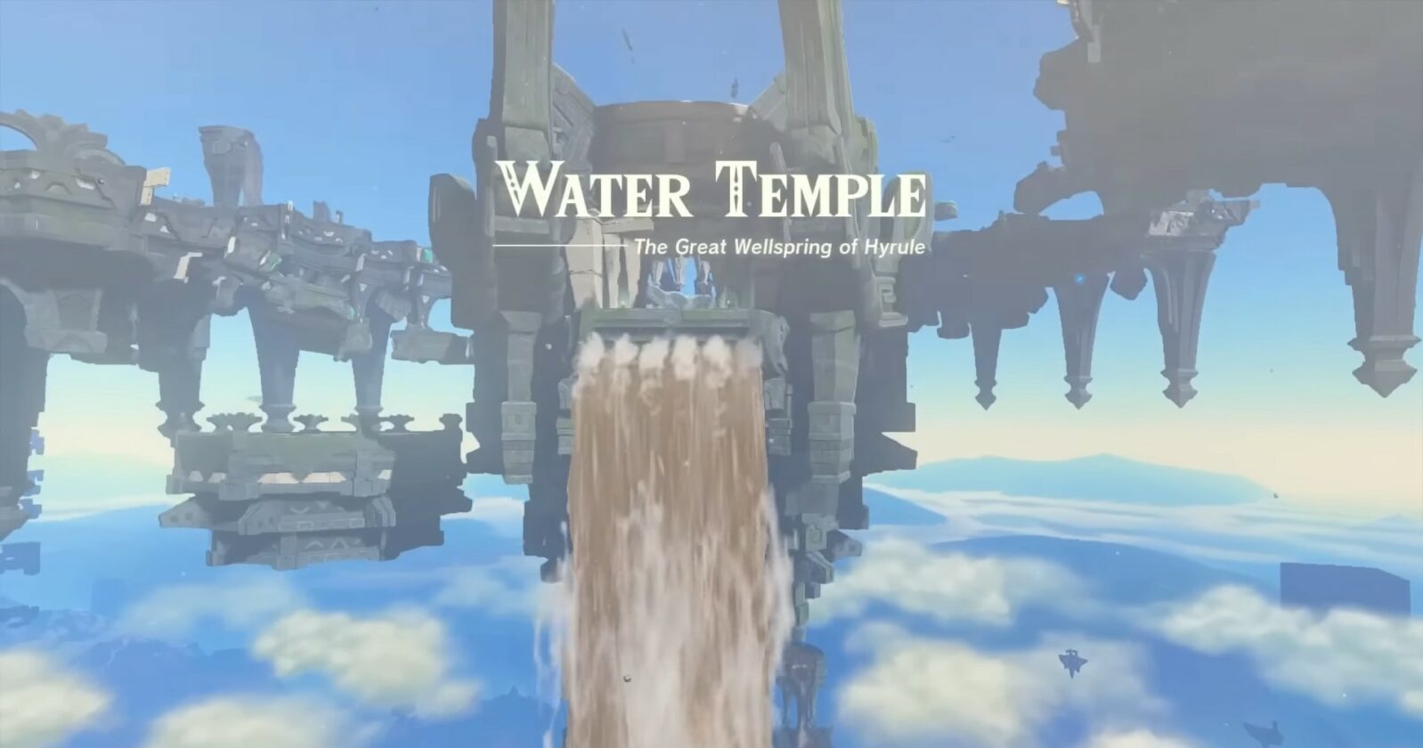 Tempio dell'acqua in Zelda TotK