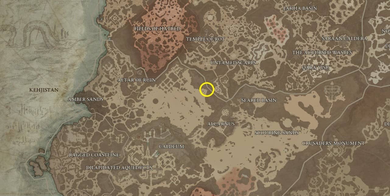 Dove ottenere l'aspetto vendicativo in Diablo 4.