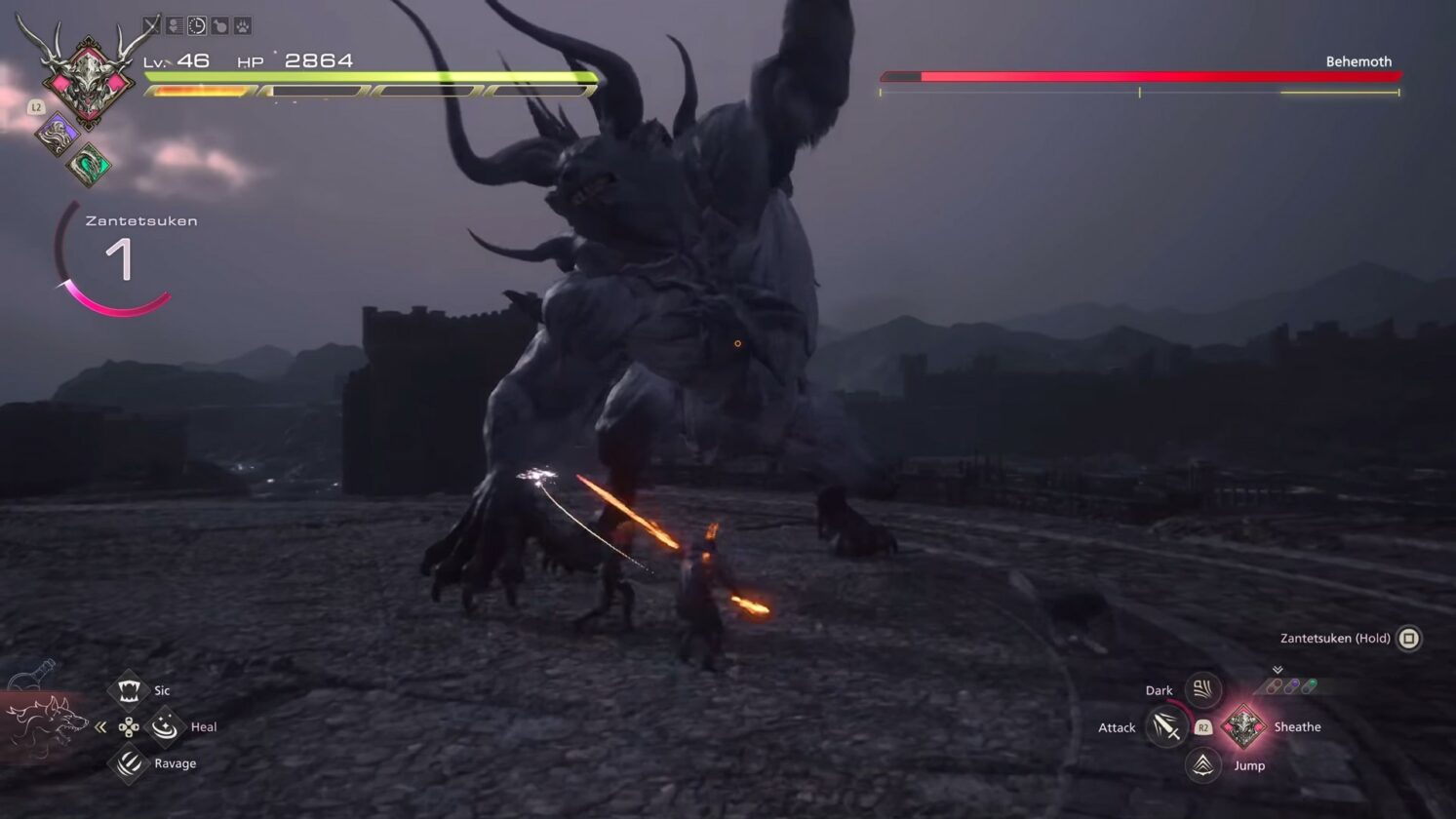 FF16 Behemoth