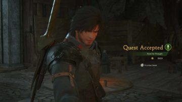 Final Fantasy 16 Cibo per la mente Soluzione