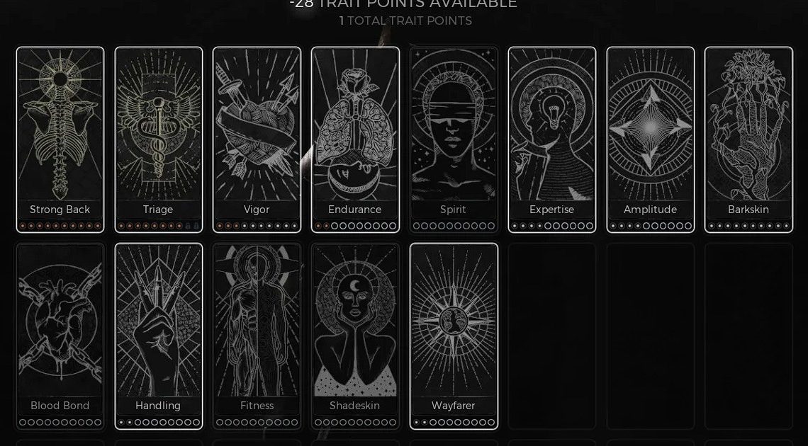 Resto di 2 punti tratto negativi Correzione bug: come ripristinare i tratti