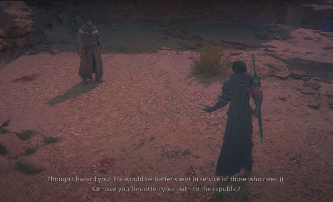 Bad Blood Side Quest in Final Fantasy 16